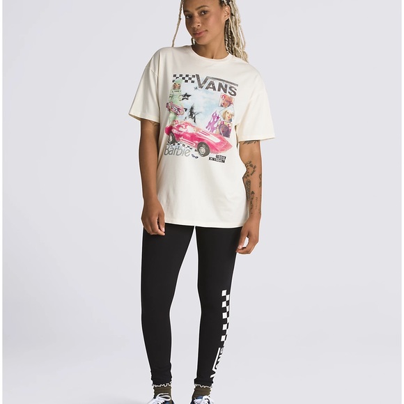 VANS X BARBIE LONESTAR RIDER OVERSIZED T-SHIRT - Size Medium - Picture 4 of 7